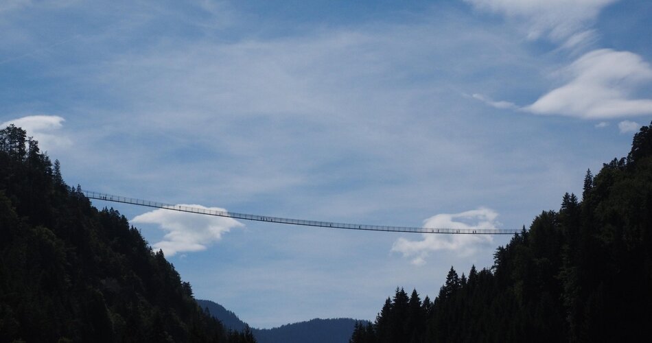 Highline 179 im Sommer | © Tiroler Zugspitz Arena/Pixabay