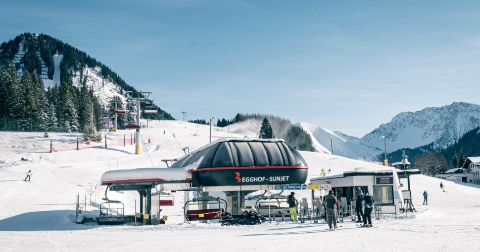 Egghof-Sunjet in the winter | © Tiroler Zugspitz Arena/M. Kurzweil