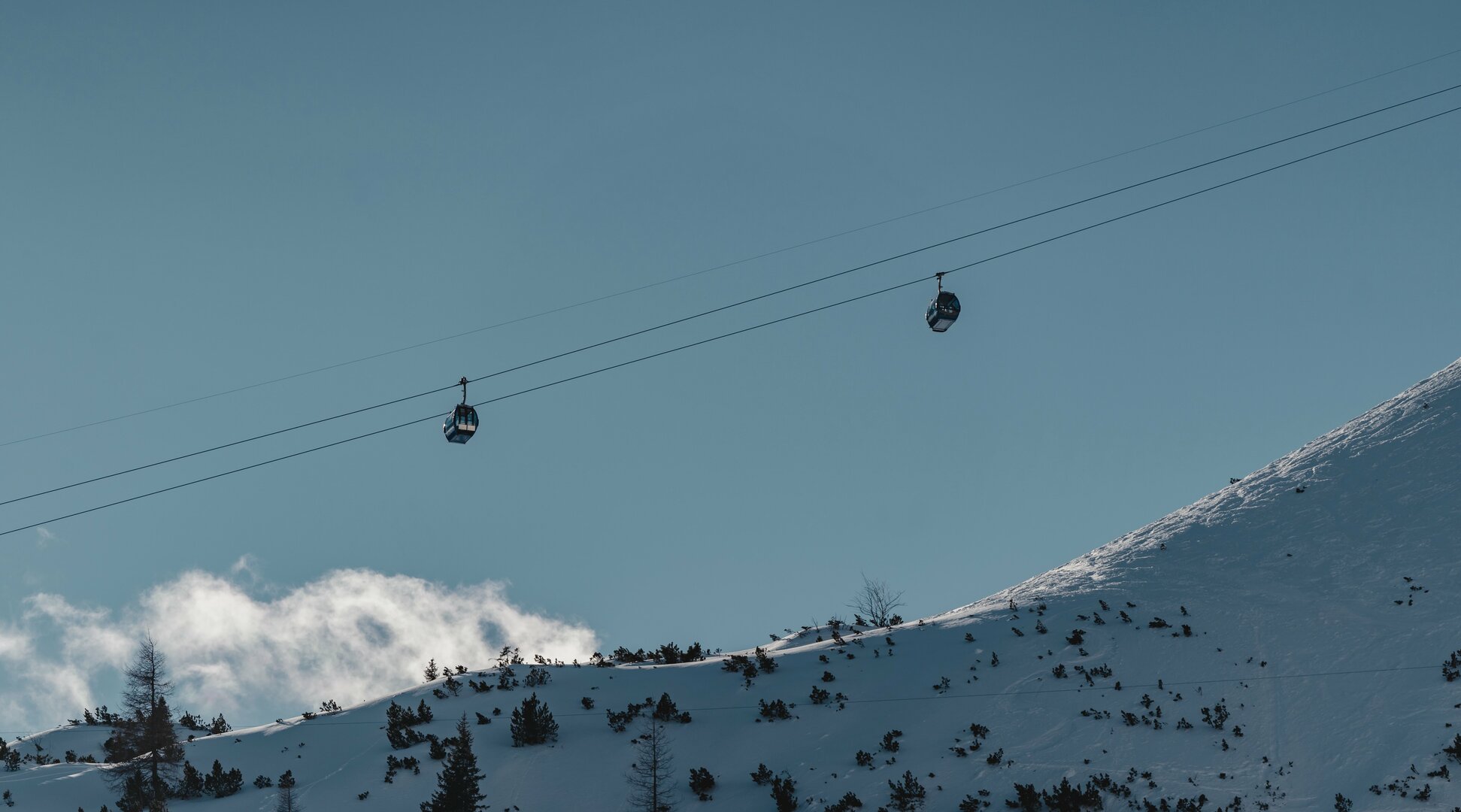 Grubigsteinbahn in the winter | © Tiroler Zugspitz Arena/Sam Oetiker