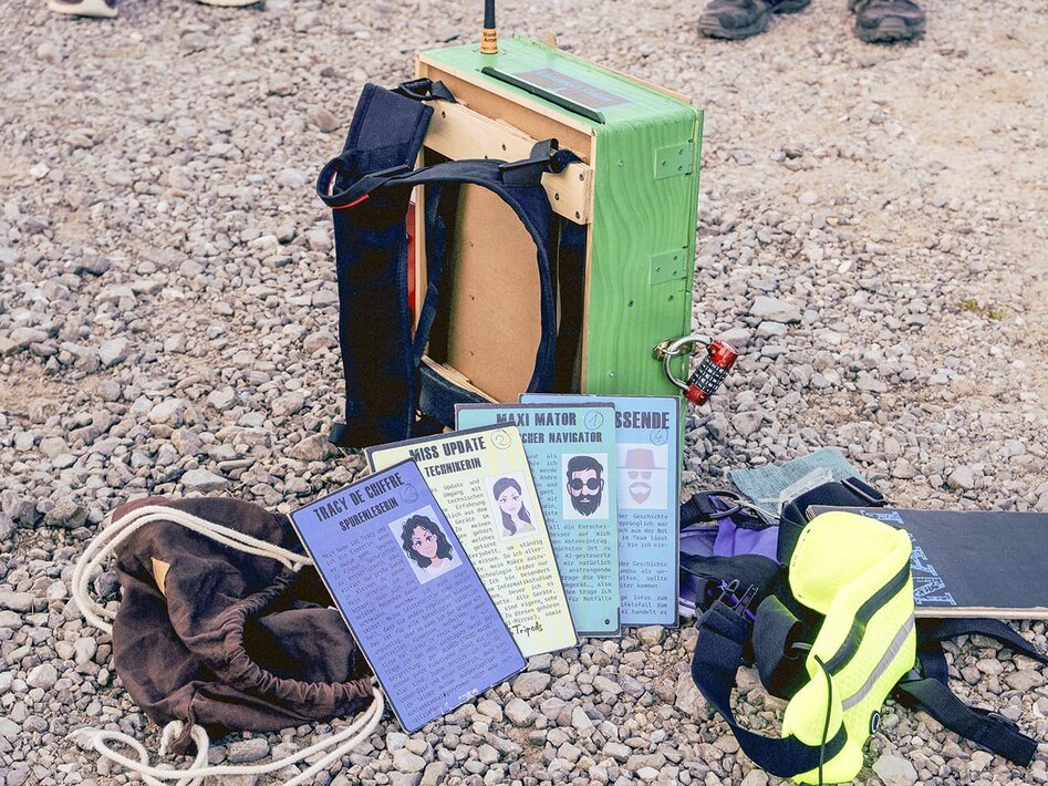 Rucksack mit Utensilien | © Berggeheimnis