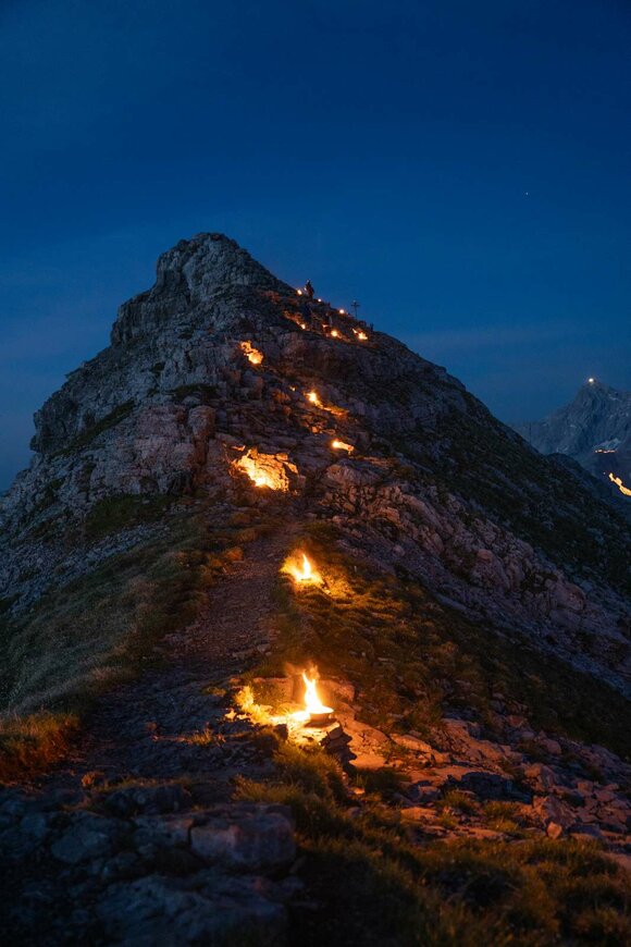 Mountain bonfire | © Tiroler Zugspitz Arena