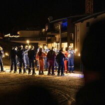 Skifahrer mit Fackeln | © Tiroler Zugspitz Arena