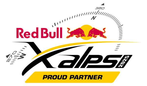 The logo of RedBull X-Alps