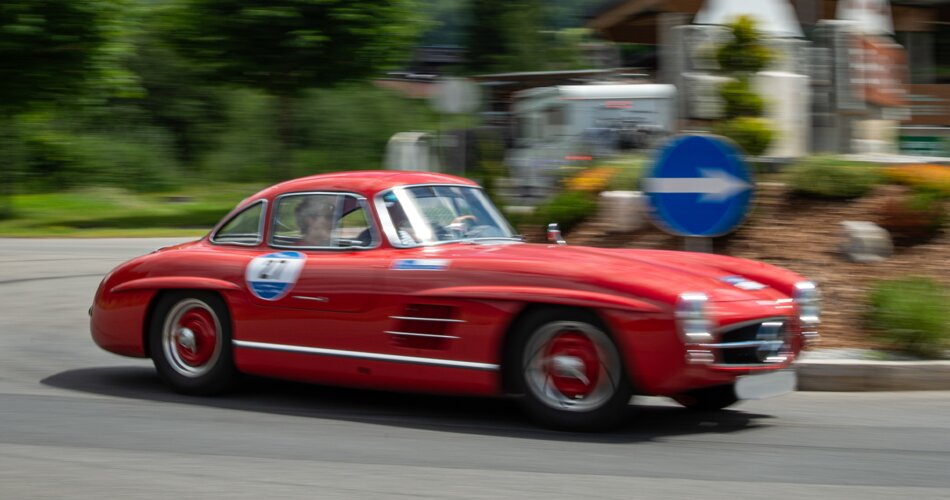 Roter Oldtimer | © Tiroler Zugspitz Arena