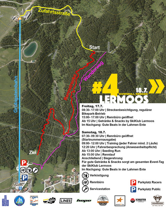 Running Event Plan | © Auner Austrian Gravity Series/ Lines Mag