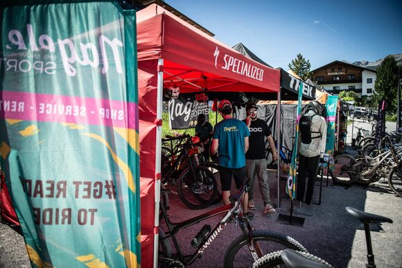 Stand Bike-Opening | © Tiroler Zugspitz Arena/Nikola Radovic