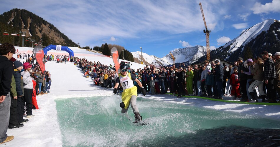 Water skier with audience | © Trendclub Berwang