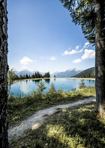 Almsee in the summer | © Tiroler Zugspitz Arena/V. Schennach