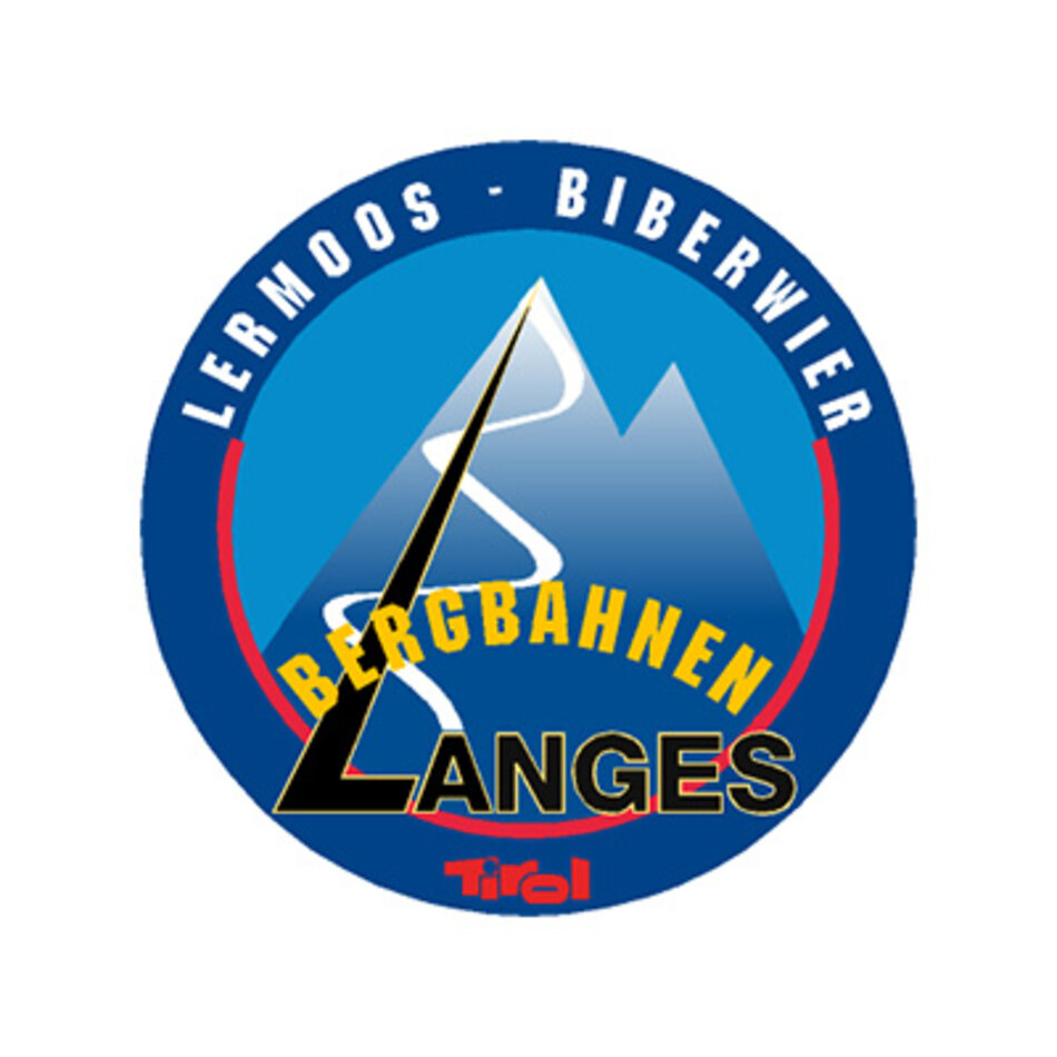 Lettering in circle with mountain | © Bergbahnen Langes