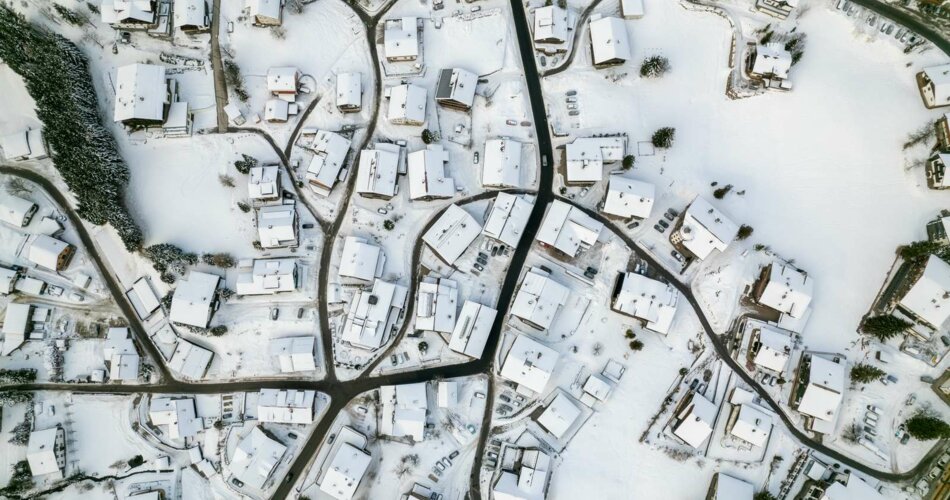 Ort Berwang von oben | © Tiroler Zugspitz Arena/Zotz Lea