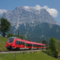 A red train of the DB Regio | © DB Regio