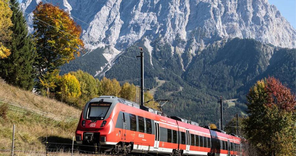 Zug mit Berge | © Tiroler Zugspitz Arena
