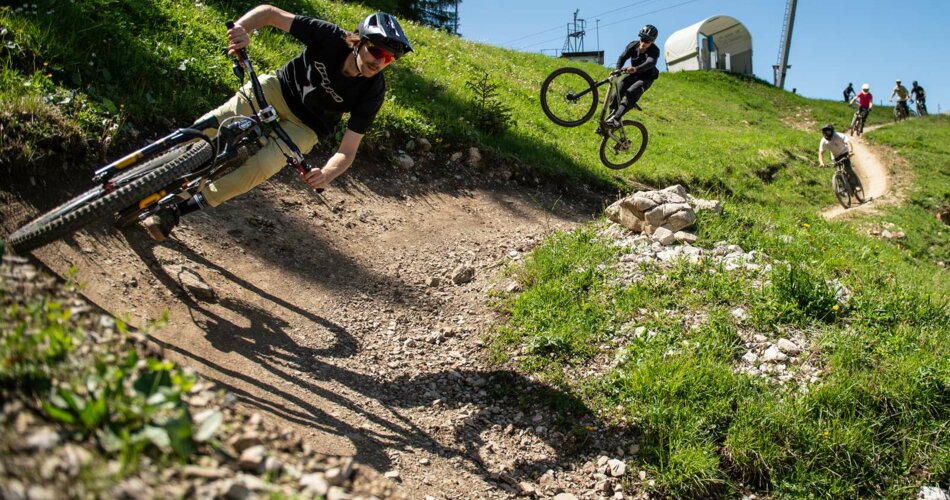 Cyclist on trail | © Tiroler Zugspitz Arena/Nikola Radovic