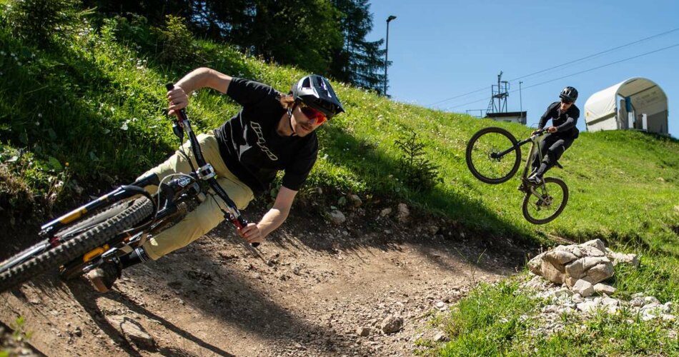 Cyclist on trail | © Tiroler Zugspitz Arena/Nikola Radovic