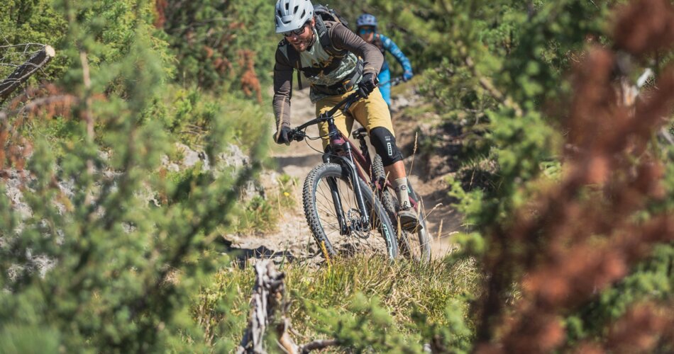 Ein Biker auf einem Trai | © TZA/C.Jorda