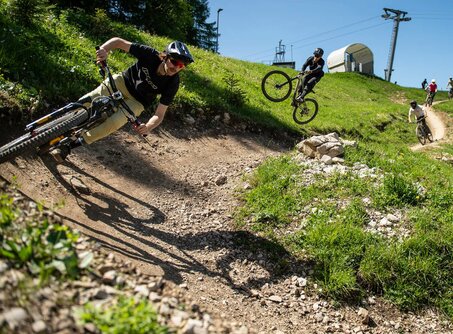 Cyclist on trail | © Tiroler Zugspitz Arena/Nikola Radovic