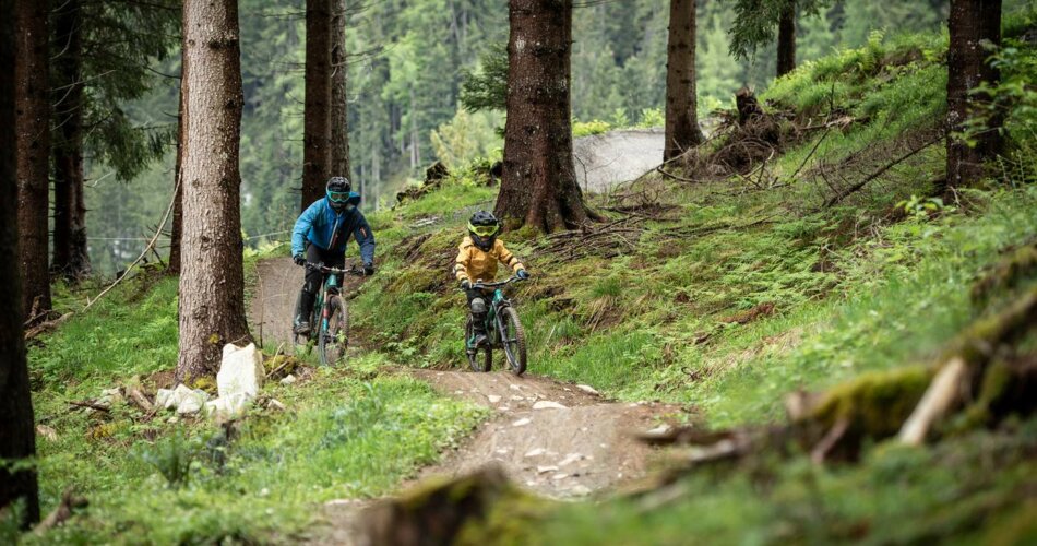 Cyclist on trail | © Tiroler Zugspitz Arena/Nikola Radovic