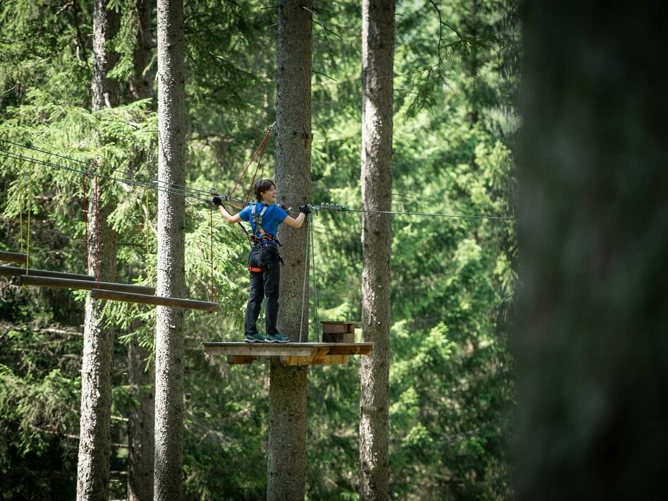 Man on the rope | © Tiroler Zugspitz Arena/Nikola Radovic