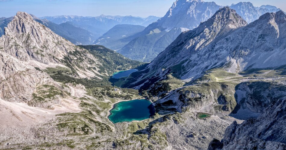 Seebensee and Drachensee lakes | © Tiroler Zugspitz Arena/Valentin Schennach