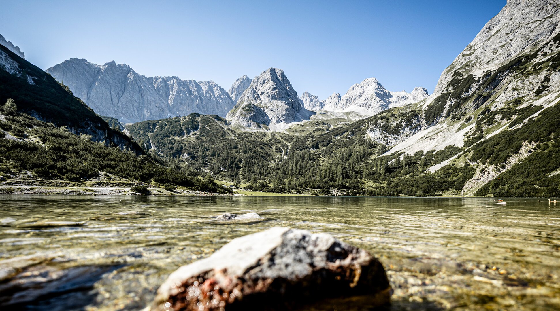 Lake in the mountains | © Tiroler Zugspitz Arena/Valentin Schennach