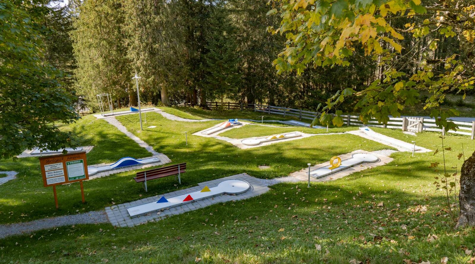 Minigolf course in Berwang | © Tiroler Zugspitz Arena