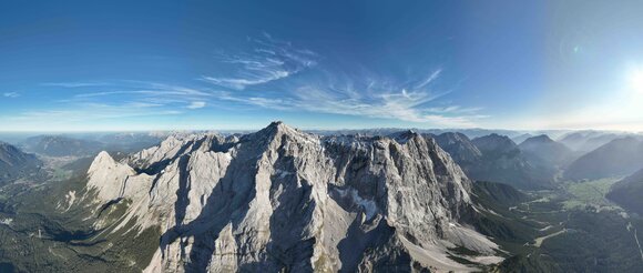Drohenaufnahme | © Tiroler Zugspitz Arena/ Valentin Schennach