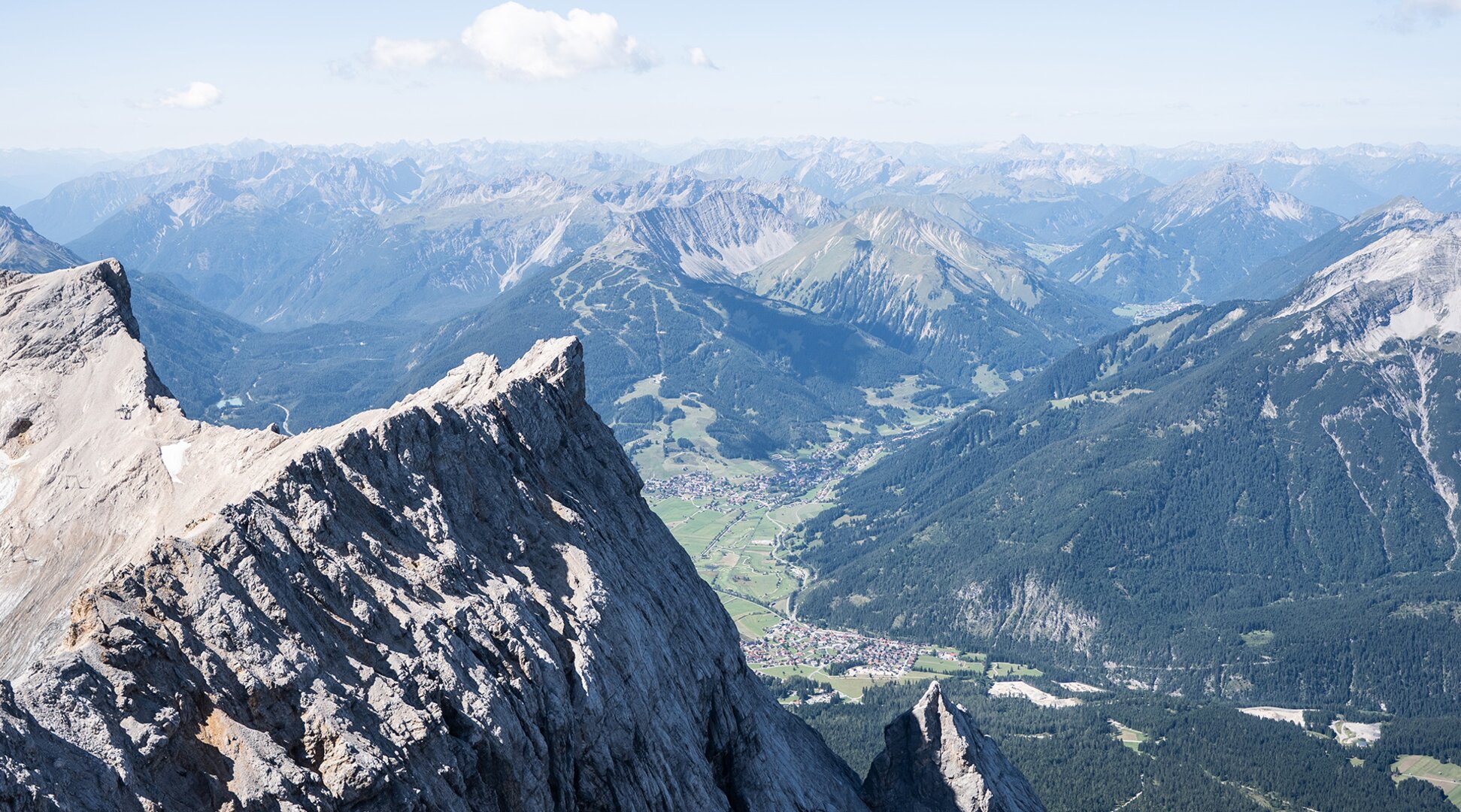 Mountain panorama | © Tiroler Zugspitz Arena/Nikola Radovic