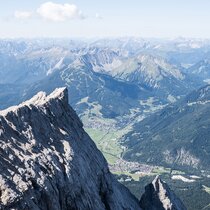 Mountain panorama | © Tiroler Zugspitz Arena/Nikola Radovic