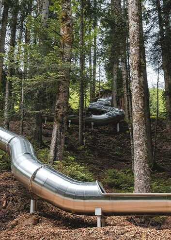 long slide in the woods | © Mathäus Gartner
