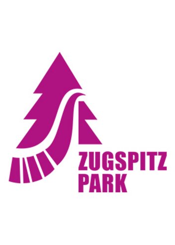 The Zugspitzpark logo in purple | © Zugspitzpark