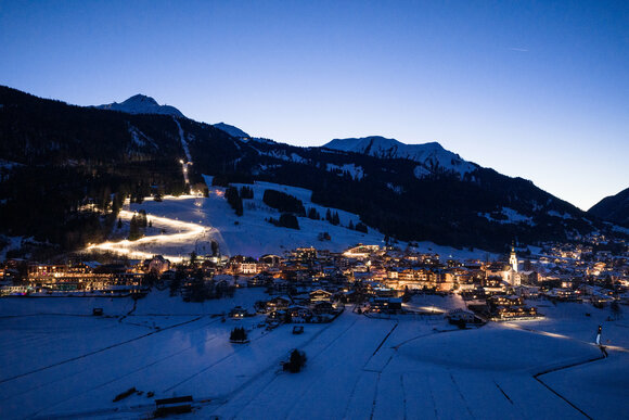 Lermoos bei Nacht | © Tiroler Zugspitz Arena