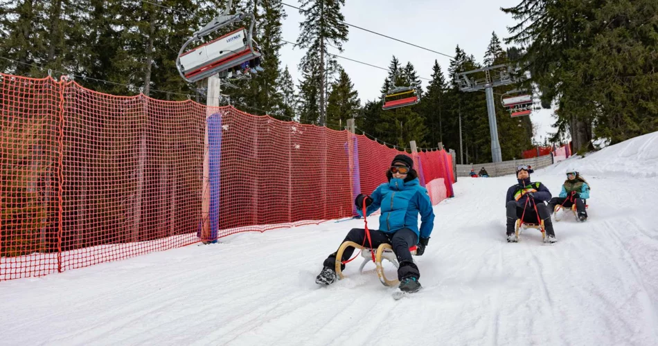 Eine Familie | © Tiroler Zugspitz Arena/Schennach Valentin