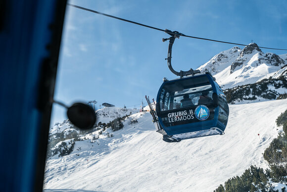 Gondel auf Seil | © Tiroler Zugspitz Arena