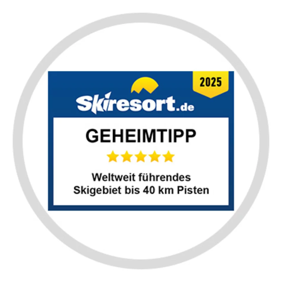 Auszeichnung von Skiresort.de | © Skiresort.de
